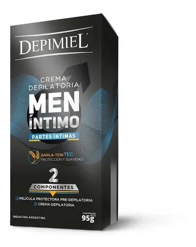 Depimiel Crema Depilatoria Hombre Partes Intimas 95g