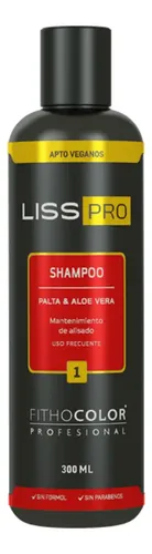 Alisado + Sh + Acond Liss Pro Sin Formol X 300 Ml Fithocolor