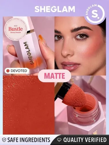 Sheglam Color Bloom Liquid Blush Matte Finish Rubor Líquido!