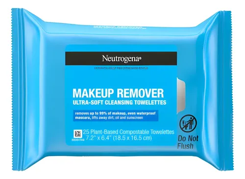 Toallitas Desmaquillantes Neutrogena Piel Sensible X 25 Un.