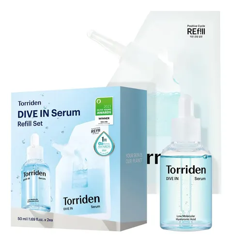Sérum Facial Torriden Dive In De 50 Ml + Bolsa De Recarga De