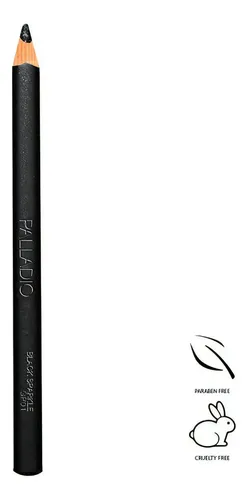 Delineador De Ojos Con Glitter X1gr Palladio Color Black