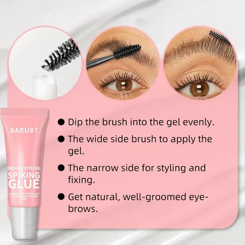 Clear Eyebrow Styling Gel Waterproof Eyebrow Soap Long Lasti
