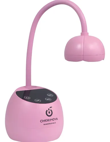 Cabina Lampara Para Uñas Inalámbrica 27W. Uv Led Calabaza Rosa Cherimoya