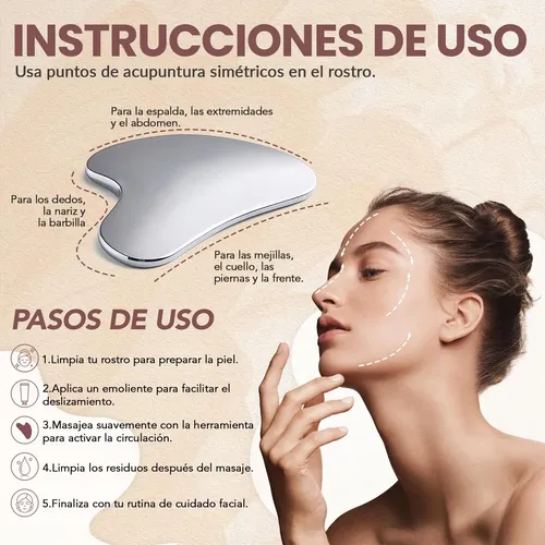 Gua Sha,herramienta De Guasha Facial,herramienta De Masaje