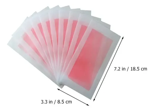 Bandas Depilatorias Para El Cuerpo Y El Rostro,20 Piezas,
