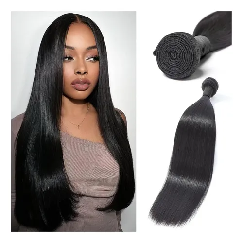 Paquete De Cabello Humano Luvme 18 Plg Lacio Virgen