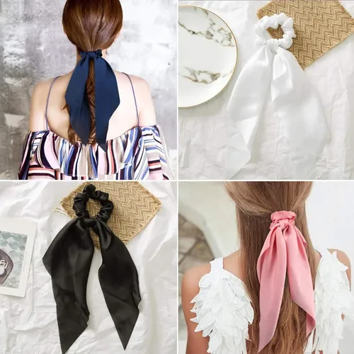 Color Sólido Bandas De Pelo Lazos De Cinta Diademas Syey