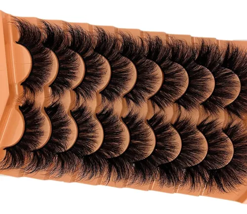 Pestañas Postizas Mink Fluffy 25mm Vocoak Cat Eye 3d