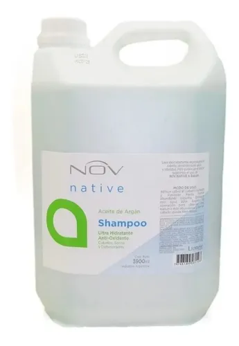 Shampoo Nov Native Aceite De Argan X 3900 Ml