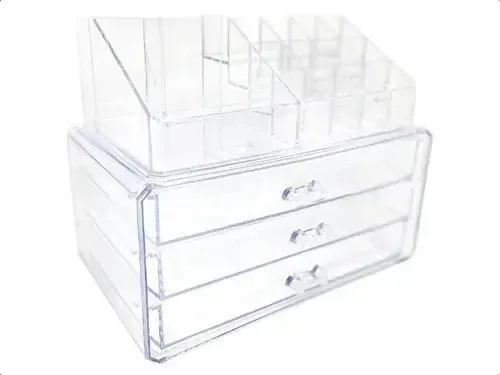 Organizador Acrílico De Maquillajes Y Cosmeticos Con Cajones