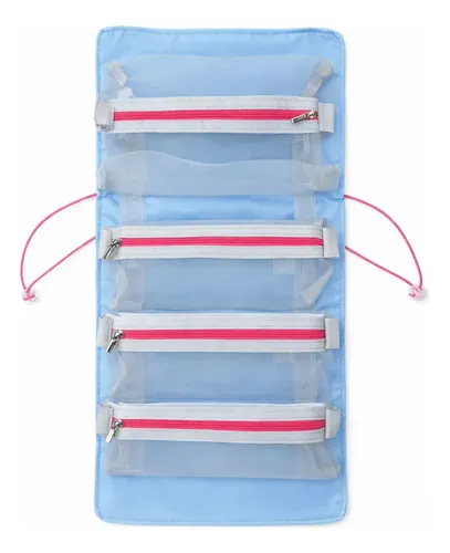 Neceser Porta Cosméticos Plegable Organizador De Maquillaje