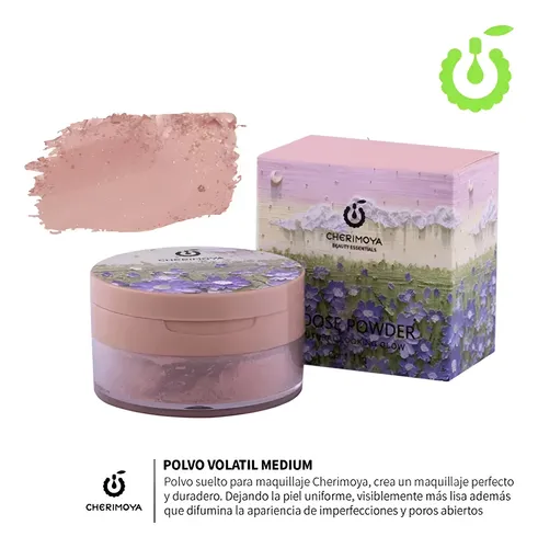 Polvo Volátil Para Maquillaje Varios Colores 11 Gr Cherimoya