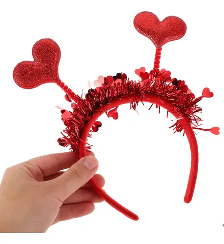 Diadema En Forma De Corazón Para El Día De San Valentín Con