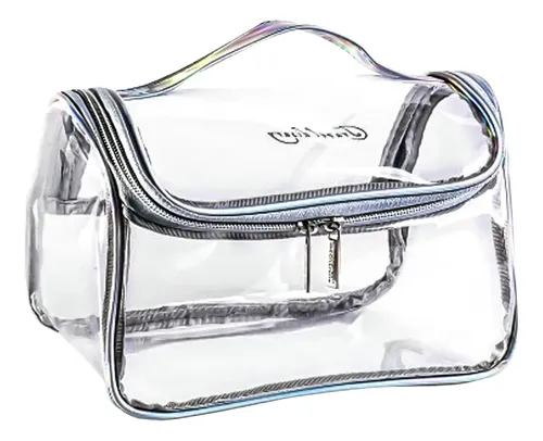 Bolsa De Maquillaje Transparente, Neceser, Bolsa De Aseo