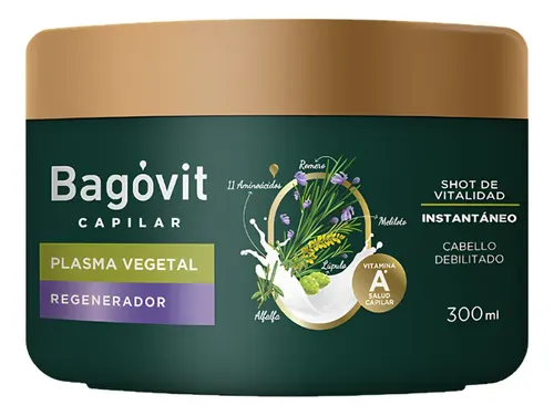 Bagovit 3 Máscaras Nutrición+ Reparación+ Regeneración 300ml