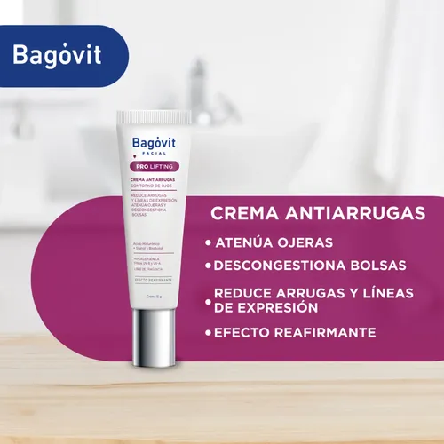 Bagovit Facial Pro Lifting Contorno De Ojos Antiedad 15g