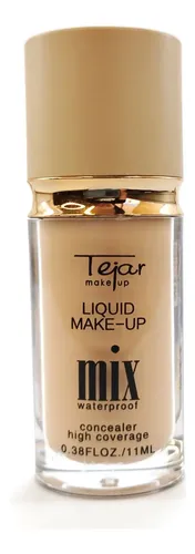 Base Corrector Liquido Concealer Waterproof Tejar 4 Unidades