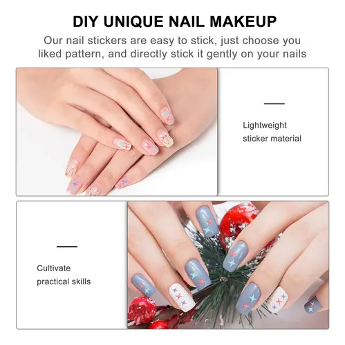 2 Juegos De Uñas For Manicura, Purpurina Facial, Lentejuela