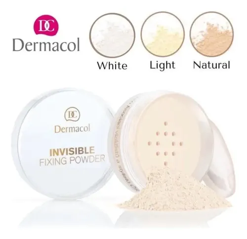 Polvo Fijador Invisible Dermacol Maquillaje Hipoalergenico