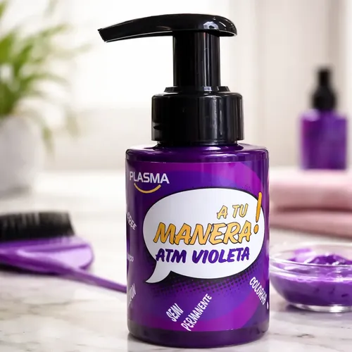 Coloración Vegana Atm Plasma Fantasía Violeta