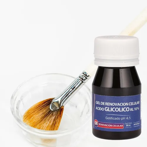Gel Ácido Glicólico 10% Laboratorio Cosmos Peeling Facial 30mL