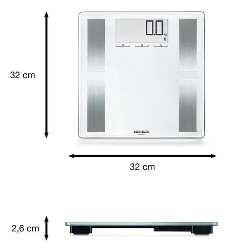Balanza Soehnle Shape Sense Connect 100 C/ App Fitness Imc