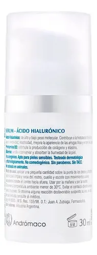 Dermaglós Facial Sérum Ácido Hialurónico Hidratante Antiedad