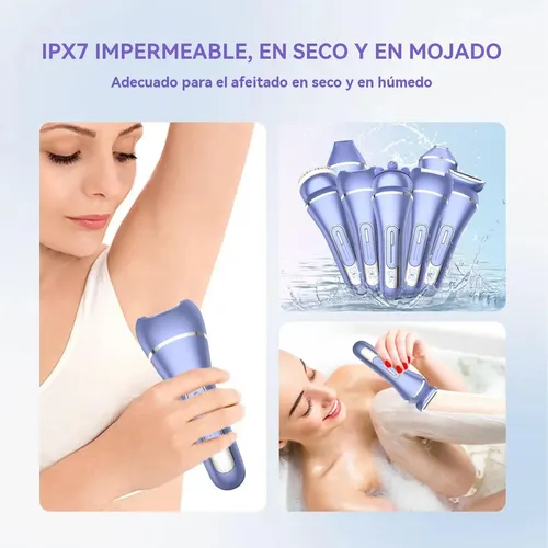 Depiladora Eléctrica 7 En 1 Para Mujer Maquina Rasuradora
