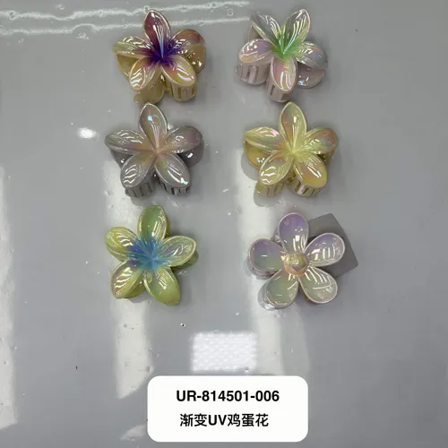 Broches Para El Pelo X3 Flores Cabello Mujer Urbanchic 1006