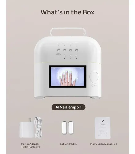 Lámpara Uv/led De Gel Para Uñas Ai Onail Pearl White
