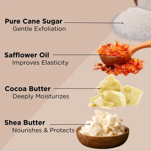 Exfoliante Corporal Sumbody Usa, Vainilla, Karité Y Azúcar,