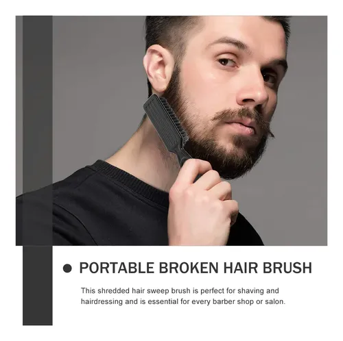 4 Peines Para Cabello Roto, Barbería, Cuello, Limpieza