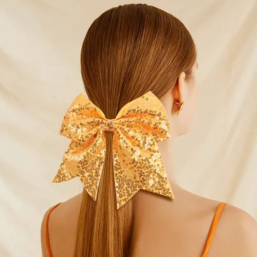 Cinta Elástica Con Forma De Lazo Para Coletas Cheer Hair Bow