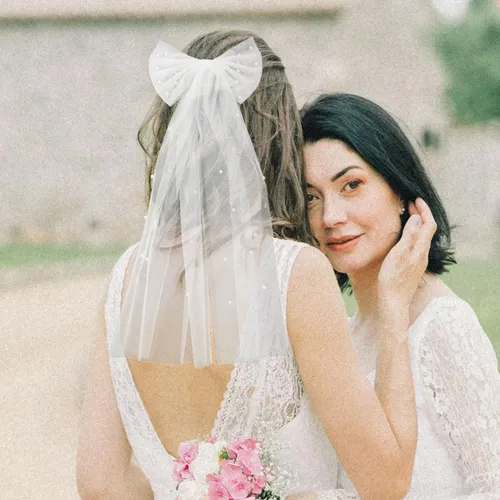 Accesorio Para Peinado De Novia Con Lazo
