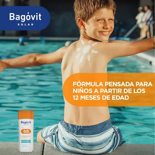Protector Solar Bagovit Niños Emulsión FPS50 200 ml
