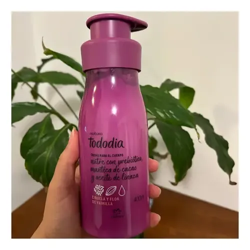 Crema Hidratante Corporal Natura Tododia Ciruela Y Flor De Vainilla 400 Ml