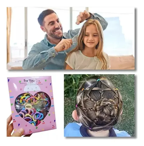 Ligas Para Cabello Mini 1220, Elásticas, Dama, Accesorios