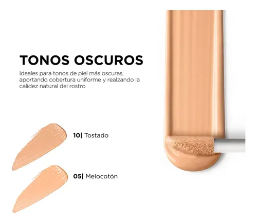 Corrector Crema Regina Make Up Resistente Agua Ojeras Tono 10