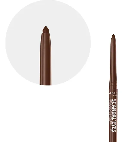 Delineador De Ojos Rimmel Exaggerate Brown 0.35g Chocolate Brown