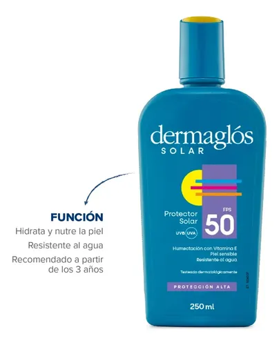 Dermaglós Combo Protección Solar Corporal Y Facial Fps 50