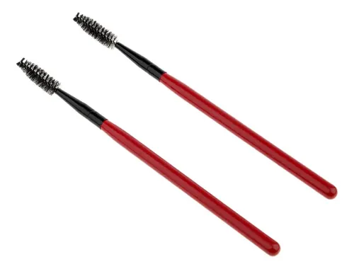2 Barras De Pestañas Para Pestañas Rojo