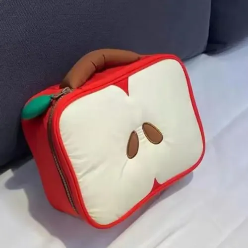 Aa. Bolsa De Maquillaje Con Estampado De Frutas, Bolsa Lkjh
