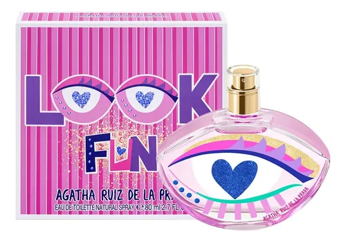Perfume Agatha Ruiz de la Prada Look Fun Eau de Toilette Floral Cítrico 80ml Mujer