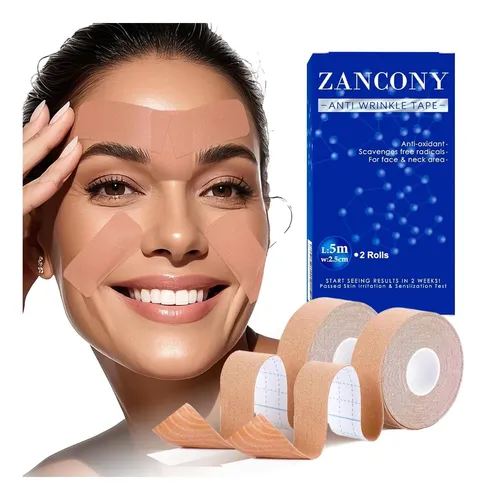 Parche Facial Antiarrugas Zancony 2 Rollos Beige