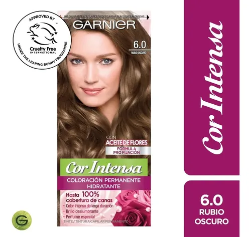 Tintura Tono 6.0 Rubio Oscuro Cor Intensa Garnier