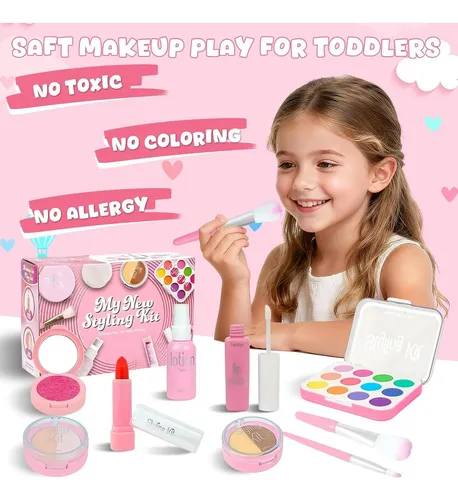 Kit De Maquillaje De Fantasía Lovinkiki Para Niñas Pink
