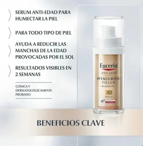 Serum Eucerin Hyalurom Filler 3d 30 Ml