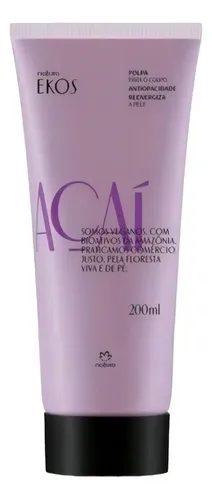 Pulpa Hidratante Corporal Acaí Ekos De Natura 200 Ml