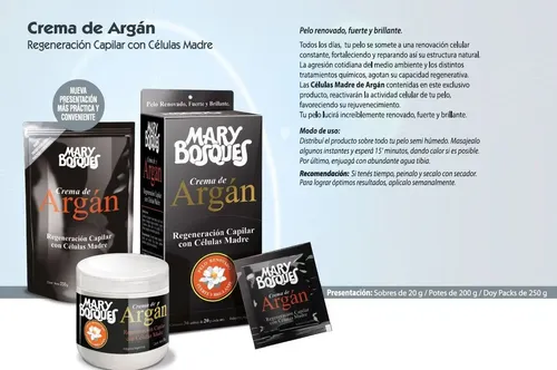 Mary Bosques Crema De Argan Pote X 200g